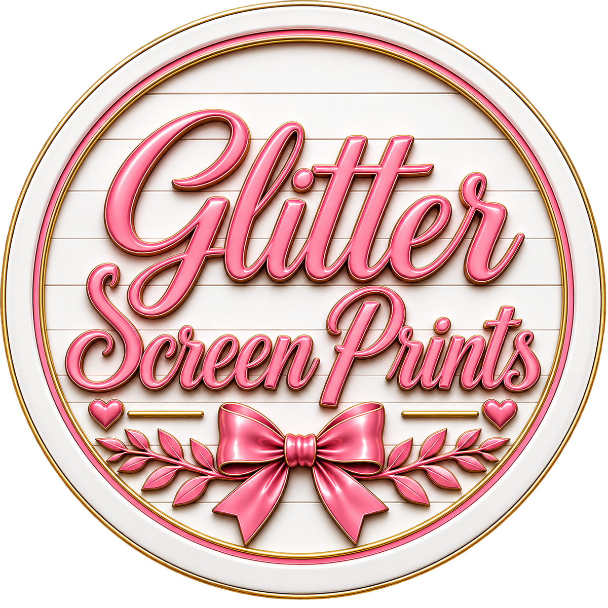 Glitter Screen Prints