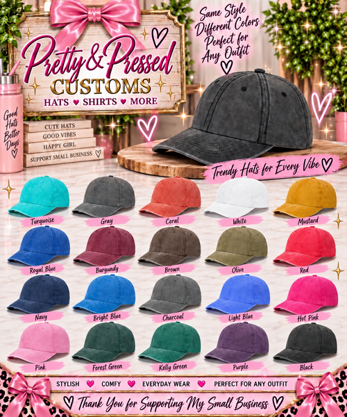 Distressed Trucker Hats