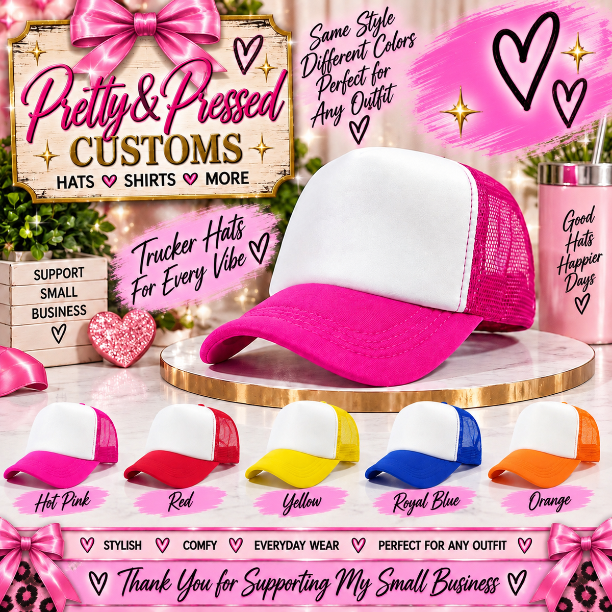 Trucker hats