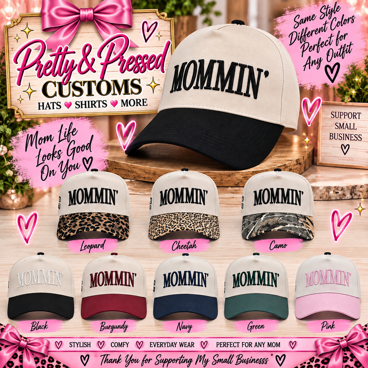 2 Tone Style Baseball Hats